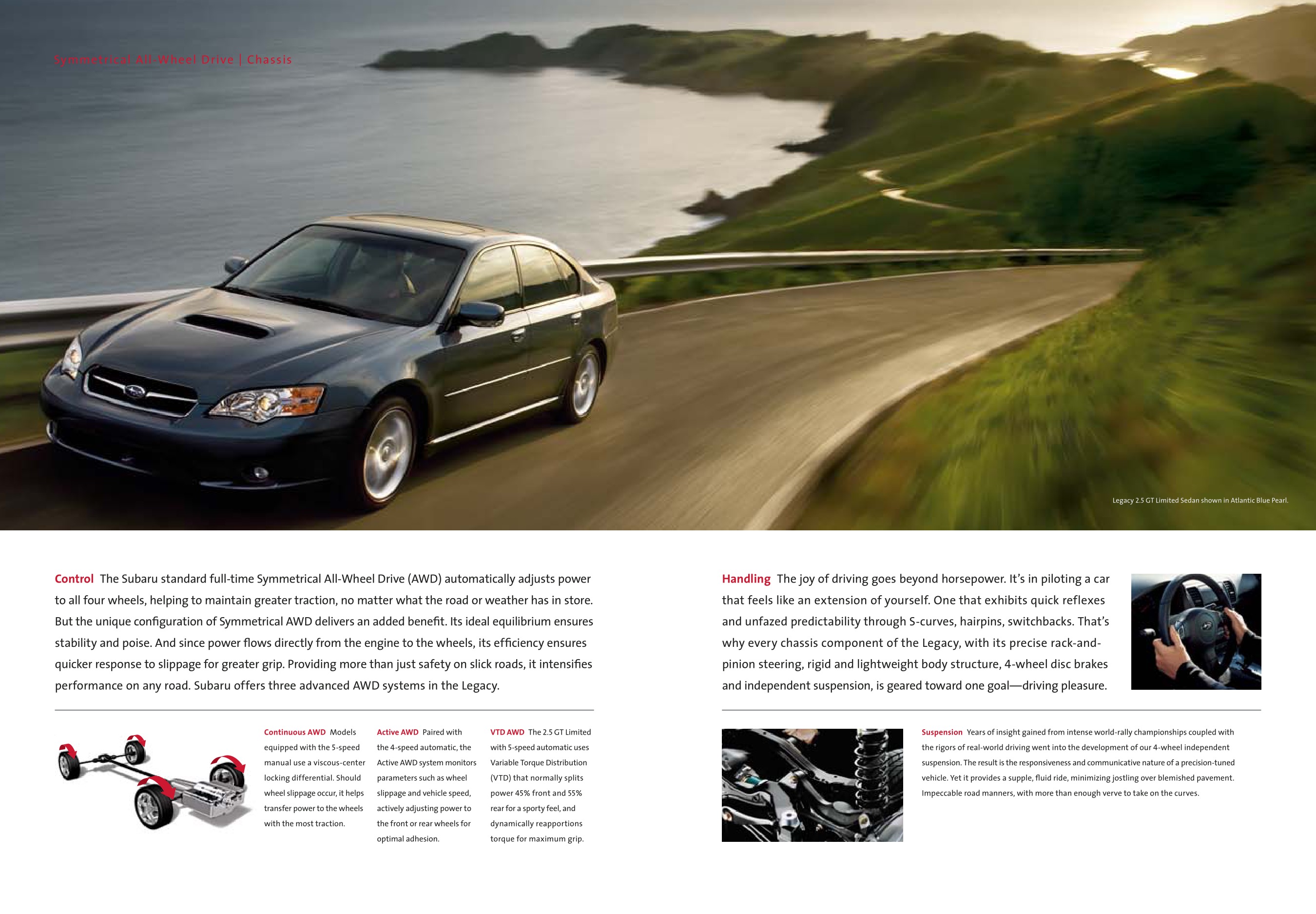 2006 Subaru Legacy Brochure Page 13